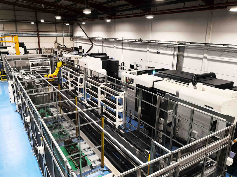 Rotary Power Invests £3 million in Robotic Machining Cell at North East Factory